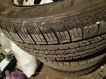 Шиналар жана дисктер: Дөңгөлөктөр монтажда 185 / 60 / R 15, Жай, Колдонулган, Комплект, Жеңил унаалар, Темир, тешиктери - 4 — 2