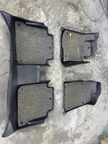 5D Полики Для салона Kia, цвет - Черный, Б/у, Самовывоз — 4