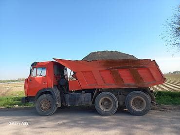 Заказать Камаз, Доставка щебня, угля, песка, чернозема, отсев