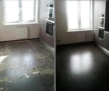 Клининг кызматтары: Бөлмөлөрдү тазалоо, | Оңдоо иштеринен кийин тазалоо, | Офистер — 4