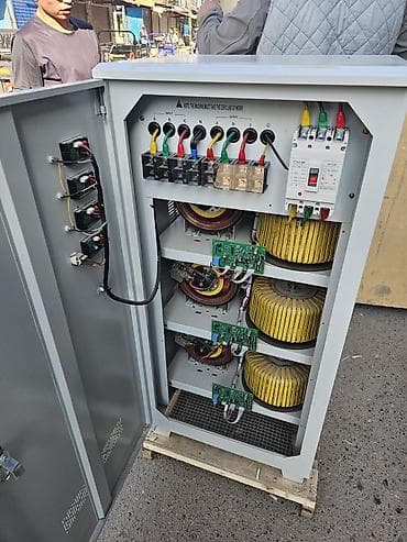 third edition solutions: Трёхфазный шкаф-стабилизатор напряжения (серво/электромеханический) — 4