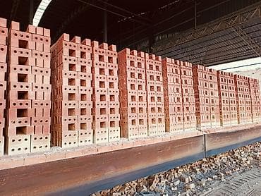 Пустотелый, дырчатый, Жженый кирпич, Одинарный, 250×120×65