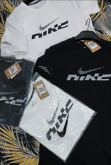яркие футболки: Мужская футболка, L, XL, 2XL, Nike, Новый, Самовывоз — 1