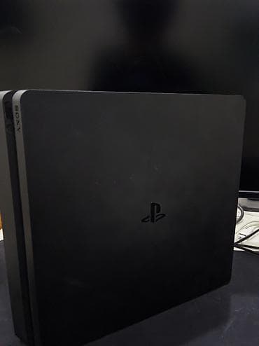 PS4 slim (прошитый) на 1ТБ Установлено 5 игр: UFC 4 updated FC 26 — 1