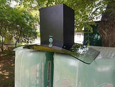 Техника жана электроника: Комплект встраиваемой кухонной техники: 1) Купольная кухонная вытяжка — 3