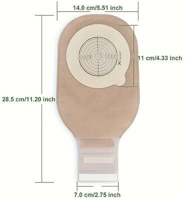 Медтовары: Однокомпонентные калоприёмники (набор) колостомы, калоприемник — 3