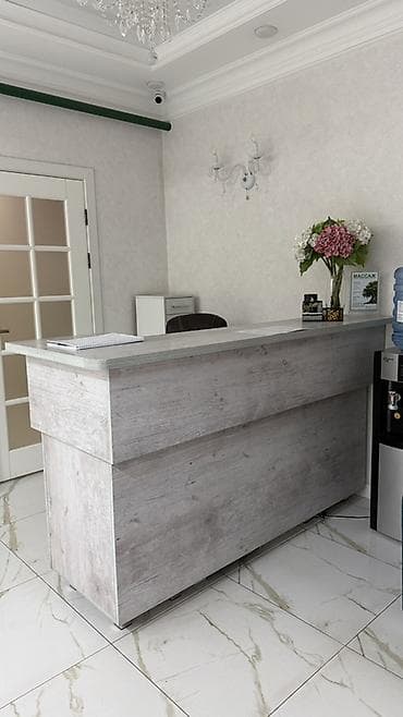 парикмахерские столы: Комплект офисной мебели, Диван, цвет - Серый — 2