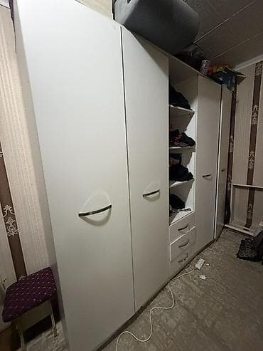 Эмерек: Срочно продаю Раскладной диван-кровать, серый велюр - Компактный — 5