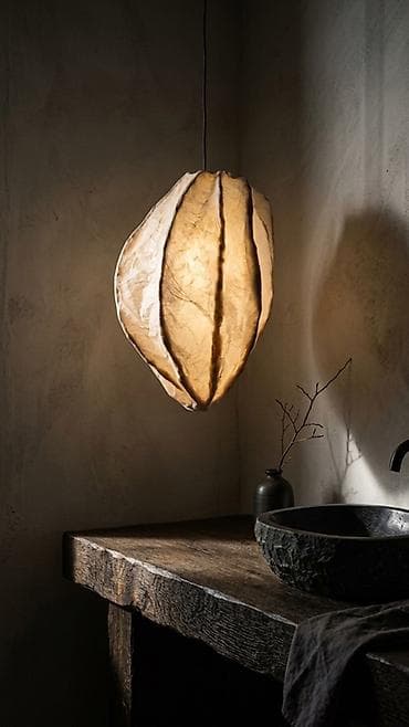 study lamp: Авторские светильники в органическом стиле - Типы: подвесные и — 1