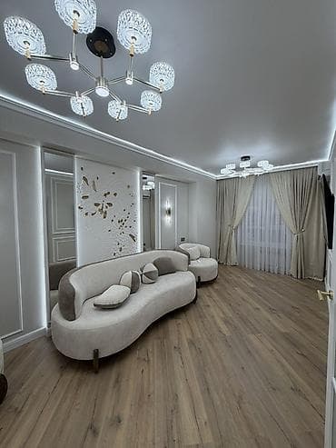 vip kant: 3 комнаты, 80 м², Элитка, 9 этаж, Дизайнерский ремонт — 8