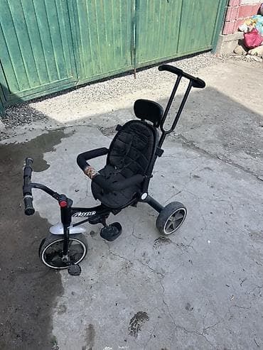 колони: Детский велосипед, 3-колесный, 1 - 3 года, Б/у — 1