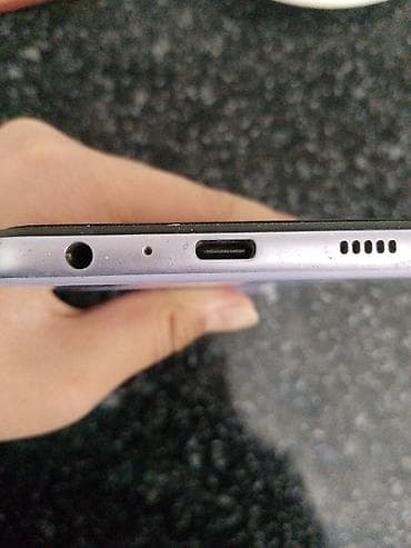 Samsung Galaxy A22, Б/у, 128 ГБ, цвет - Синий, 2 SIM — 4