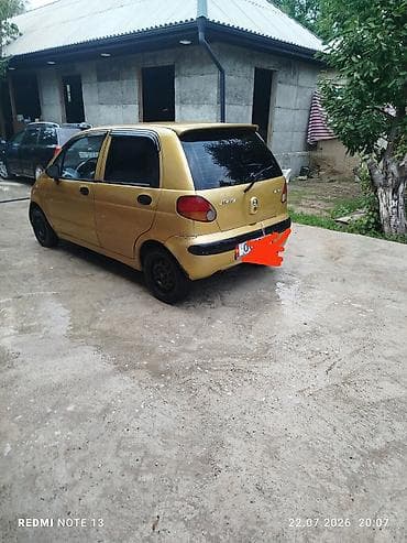 малолитражка машина: Daewoo Matiz: 1998 г., Хэтчбэк — 2