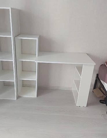 Башка эмеректер: Компьютердик үстөлү, Жаңы, Текчелери бар — 10