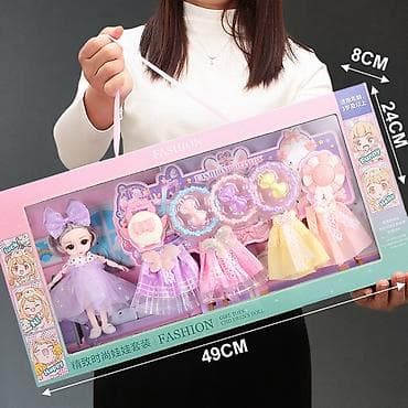 Игровой набор «Fashion Doll» для девочек Описание: - Пупс-кукла с