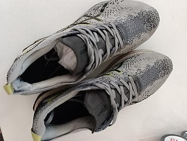Мужские кроссовки, 45, Asics, Б/у, цвет - Серый, Самовывоз — 1
