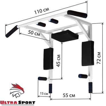 настольный хоккей: Турник, 3 в 1, Новый, Самовывоз, Платная доставка — 4