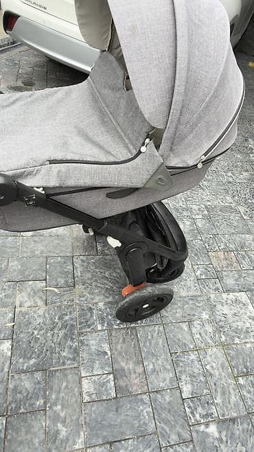 Коляска, Stokke, цвет - Черный, Б/у, Самовывоз — 6