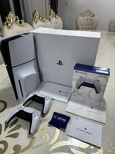Видео оюндар жана приставкалар: 🎮 Продаётся PlayStation 5 Slim 1 ТБ Приставка в идеальном состоянии — 4