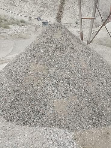 цемени: Смесь щебень и отсев, Чистая, Для бетона, Камаз — 4
