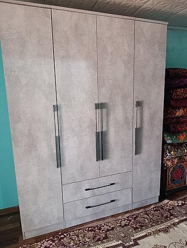 Шкафтар: Шифоньерлер, кийидер үчүн шкафтар, Түз, ЛДСП — 3