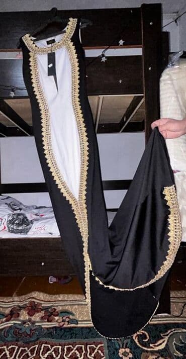 вечерние платья бишкек дордой инстаграм: Вечернее платье, Русалка, Длинная модель, Без рукавов, Шлейф, M — 1