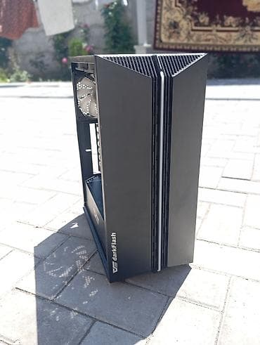 Корпус ПК, Б/у, Micro-ATX, цвет - Черный