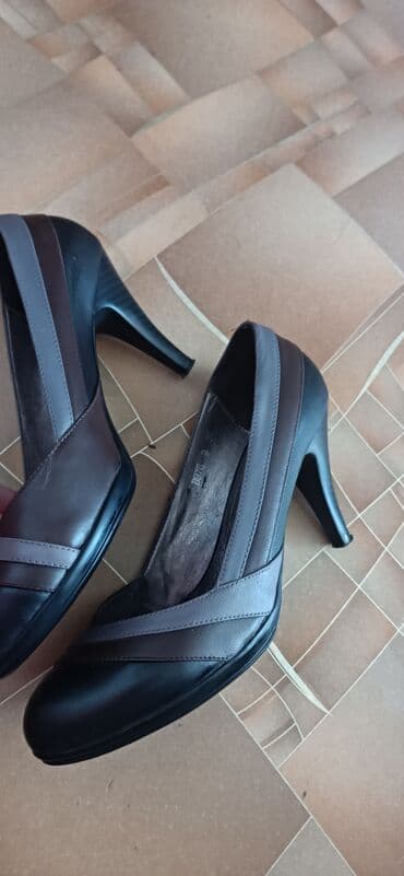 Атайын кийим: Туфли из натуральной кожи Бренд Привалент, 100% кожа, размер 36-37 — 2