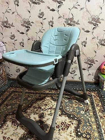 Стульчик для кормления, Другой бренд, Пластик, Другой вид, цвет - Серый