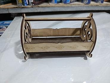 foldable table: Люлька, Колыбель, Дерево, цвет - Коричневый — 2