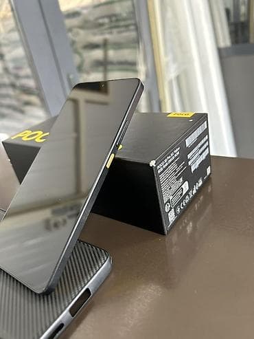 смарт часа: Poco X6 Pro, Б/у, 256 ГБ, цвет - Желтый, 2 SIM — 2