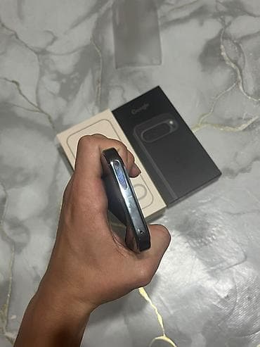 pixel 4a: Google Pixel 9 Pro, Б/у, 128 ГБ, цвет - Черный, 1 SIM, eSIM — 4