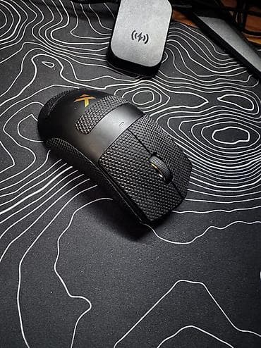 game stick: Игровая беспроводная мышь с зарядной док-станцией MChose K7 Ultra - — 4