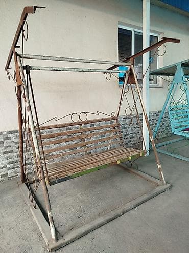 Бакча селкинчеги Металл, Жөлөнгүчү менен, Чатыры менен — 2