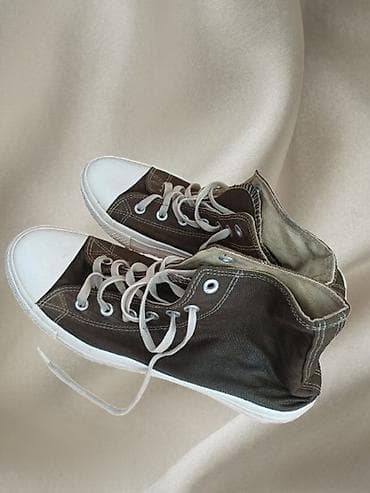 кеды конверсы: Мужские кроссовки, 45, Converse, Б/у, цвет - Коричневый, Самовывоз — 2