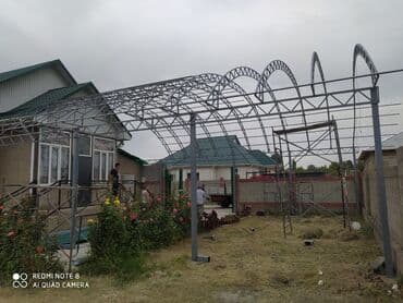 строительство домов из металлоконструкций: Сварка | Ворота, Навесы Высотные работы — 24