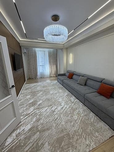 Недвижимость: 2 комнаты, 78 м², Асанбай мкр Элитка, 7 этаж, Дизайнерский ремонт — 8