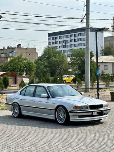 семёрка машина: BMW 7 series: 2001 г., 4.4 л, Автоматтык, Бензин, Седан — 1