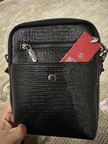 барсетка мужская кожаная ручной работы: Барсетка, Butun, Материал: Натуральная кожа, Новый — 9