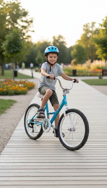 ремонт детских велосипедов: Подростковый велосипед, Новый — 1