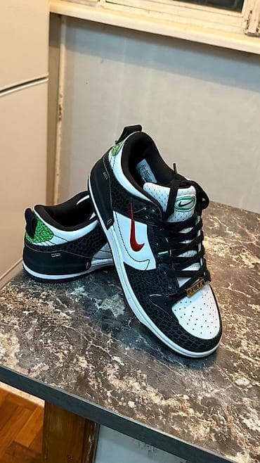 Атайын кийим: Кроссовки Nike Dunk Low (модель Just Do It) - Силуэт: низкий профиль — 3