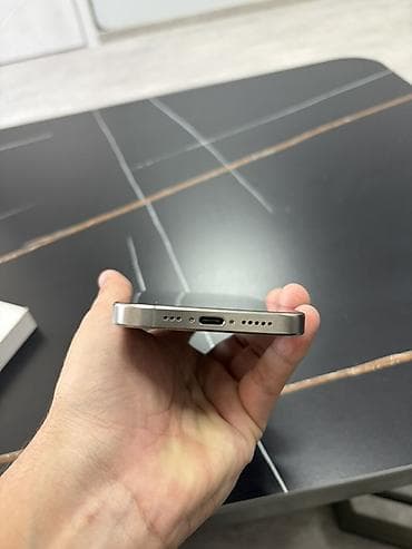 13 iphone: IPhone 15 Pro, Natural Titanium, Коробка — 4