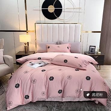 Матраска арналган каптамалар жана топперлер: Постельное белье, комплект - Материал: египетский хлопок (гладкая — 8