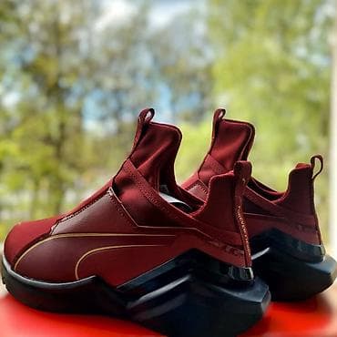 красовки пума: Кроссовки Puma (бордовые) - Лаконичный slip-on дизайн без шнурков — 4