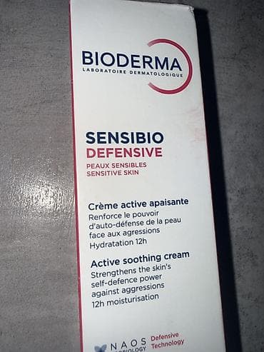 tooth mousse: Bioderma Sensibio Defensive — активный успокаивающий крем для — 1