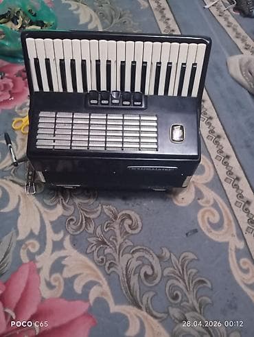 Аккордеон Weltmeister - Клавиатурная сторона: 34 клавиши (пианино). -