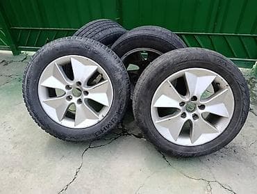 Колеса в сборе 205 / 65 / R 16, Б/у, Комплект, Литые, отверстий - 5