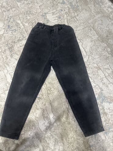 Теплые джинсы для мальчика в школу Внутри флис Размер 8-9-10 лет 3-4
