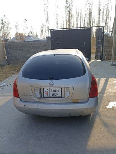 Nissan Primera: 2003 г., 2 л, Вариатор, Газ, Универсал
