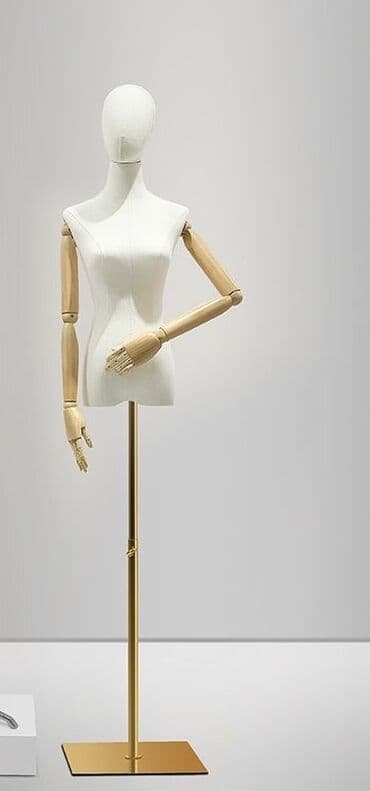 драп: Манекен Взрослый женский, Материал: Пластик, Новый — 5